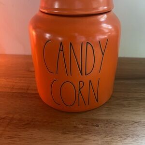 Rae Dunn Orange Candy Corn Jar